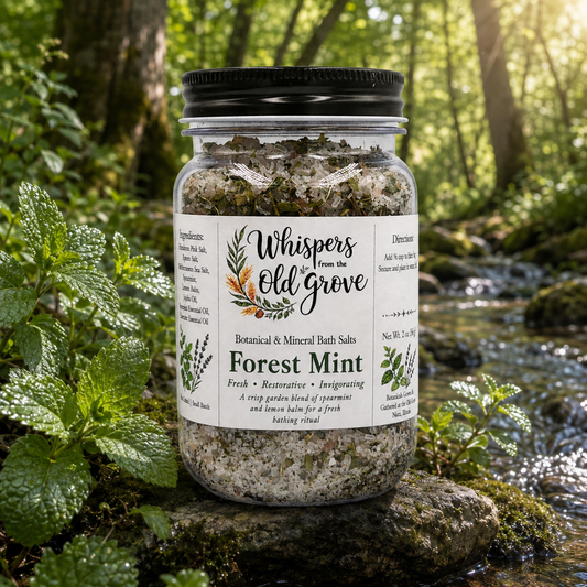Botanical & Mineral Bath Salt - Forest Mint